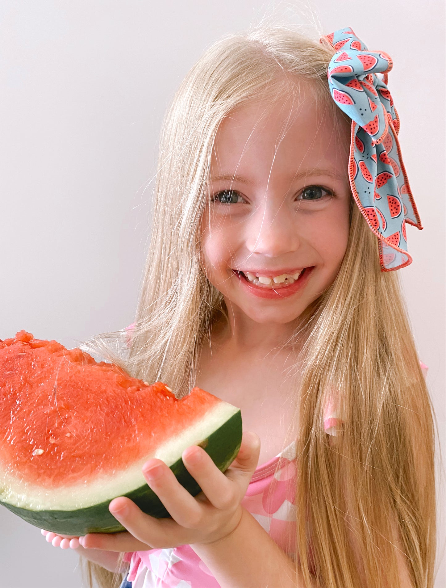 Extra large watermelon bow