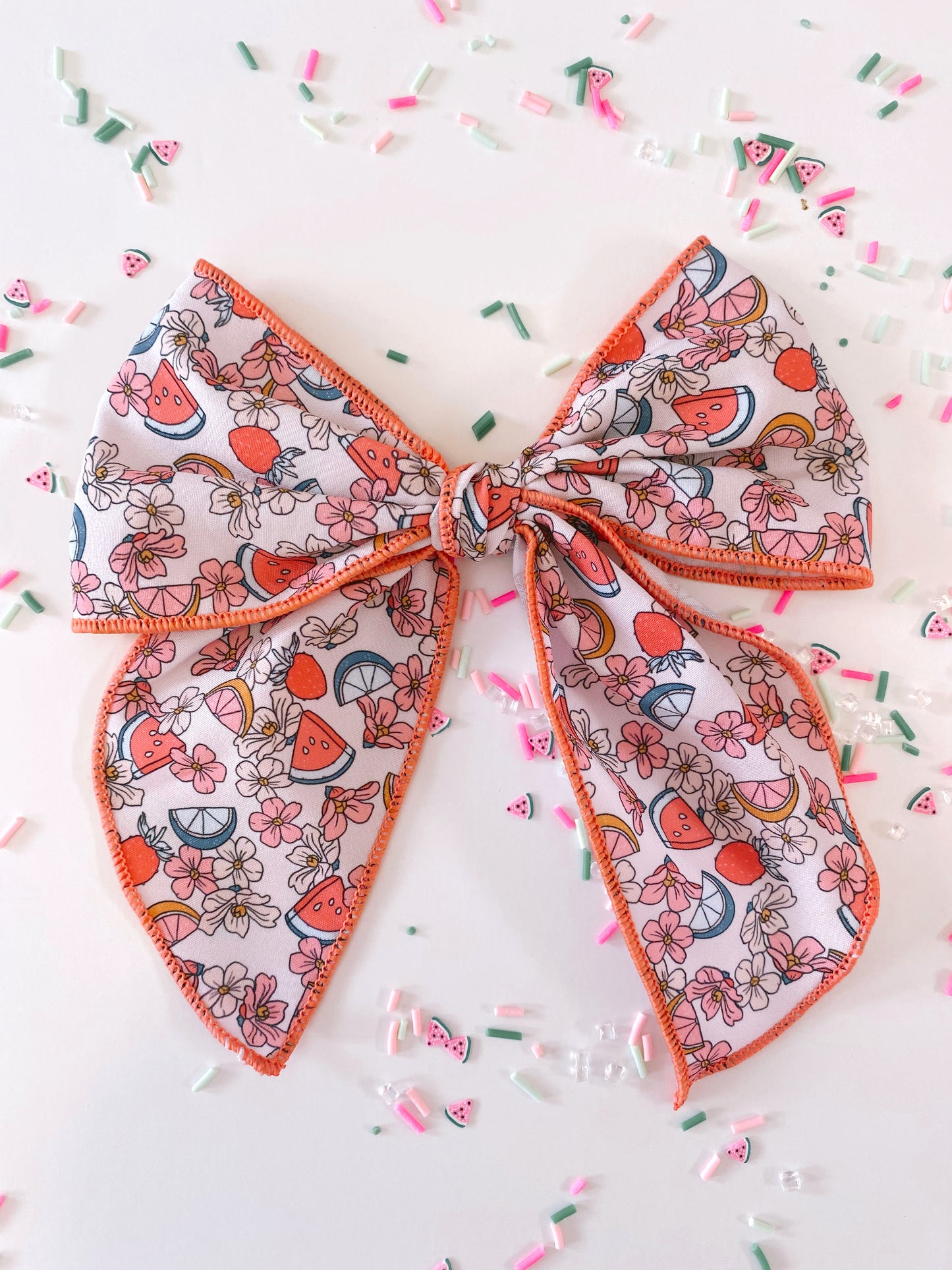 Extra large mixed fruit bow